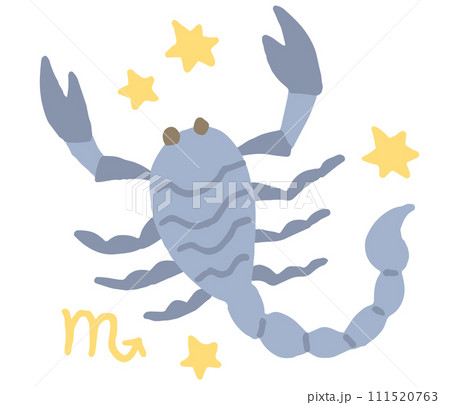 12星座　蠍座　イラスト 111520763