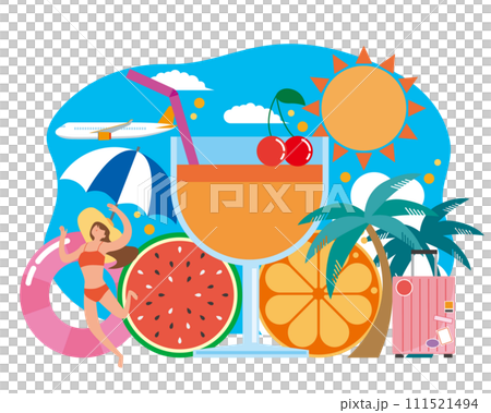 夏天圖像例證 夏天圖像例證 111521494