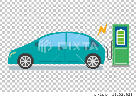 Electric car to charge 111521621