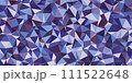 紫（パープル）系ポリゴン背景 111522648