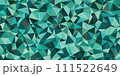 グリーン系ポリゴンの背景 111522649