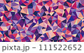 パープルとピンク系ポリゴン背景 111522652