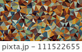 アースカラーなポリゴン背景 111522655