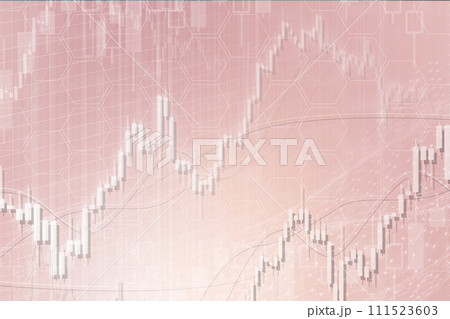経済のイメージ背景 素材、株や為替、FXの背景イラスト 経済のイメージ背景 素材、株や為替、FXの背景イラスト 111523603
