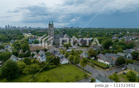 Aerial of Buffalo City 111523932