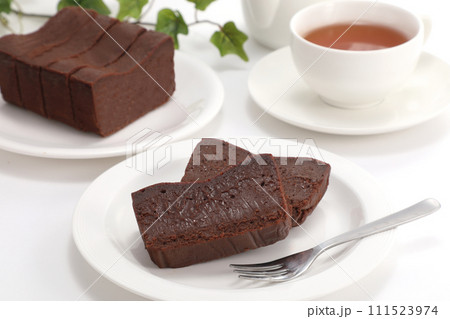 美味しそうなテリーヌショコラ 美味しそうなテリーヌショコラ 111523974