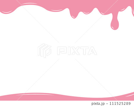 苺チョコレートのフレーム〜バレンタイン〜 111525289