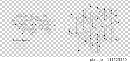 geometry abstract hexagon science background transparent geometry abstract hexagon science background transparent 111525380