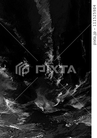 3D画像パステル調アート青空と白い雲 真夏の入道雲 積螺雲52 3D画像パステル調アート青空と白い雲 真夏の入道雲 積螺雲52 111525984