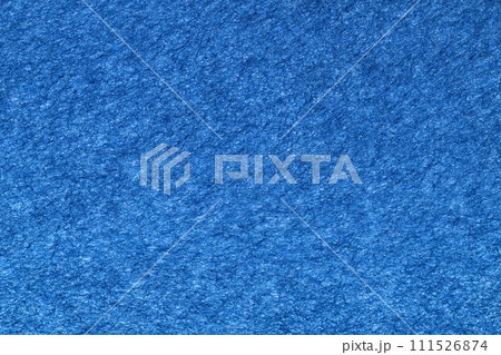 和紙の背景素材（藍色） 111526874