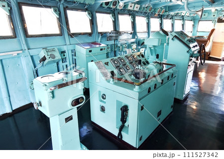 観測船ふじの操縦室 観測船ふじの操縦室 111527342