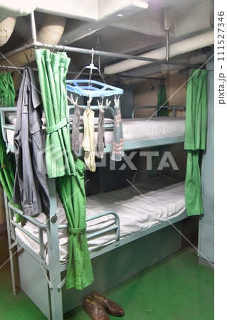 観測船ふじの居住区ベッド 111527346