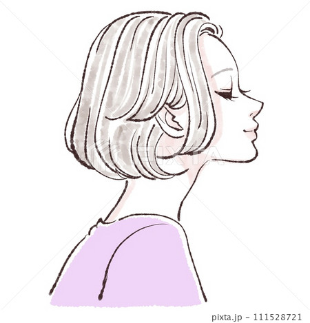 女性・女の子のイラスト素材 111528721