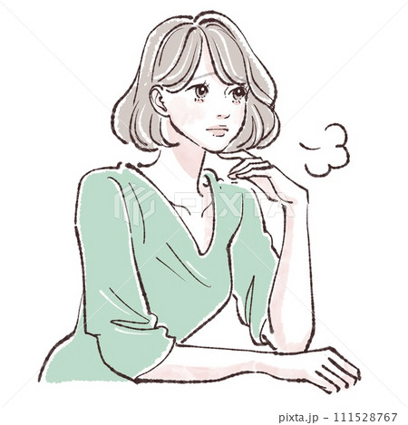 女性・女の子のイラスト素材 111528767