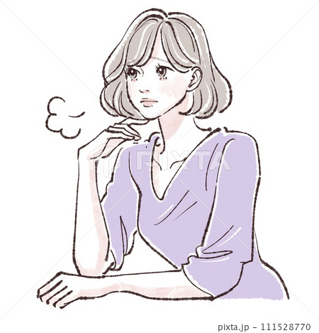 女性・女の子のイラスト素材 111528770