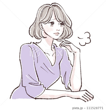 女性・女の子のイラスト素材 111528771