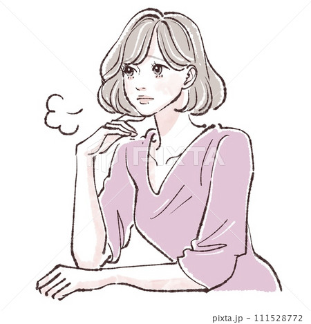 女性・女の子のイラスト素材 111528772