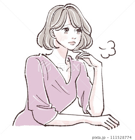 女性・女の子のイラスト素材 111528774