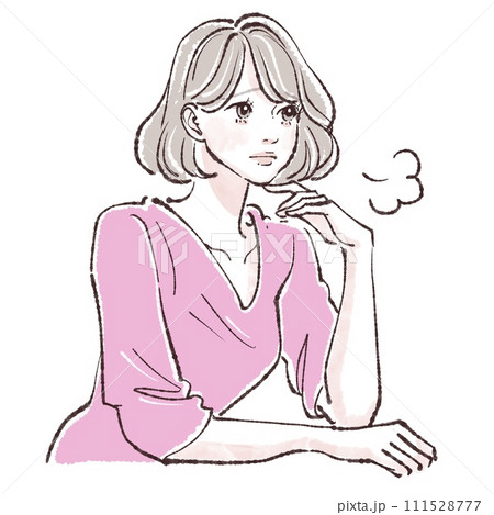 女性・女の子のイラスト素材 111528777