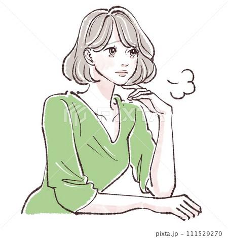 女性・女の子のイラスト素材 女性・女の子のイラスト素材 111529270