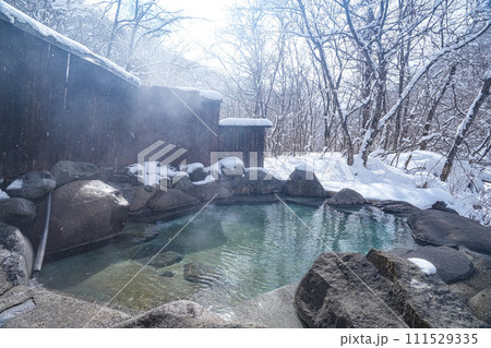 雪見露天風呂　新穂高温泉 111529335