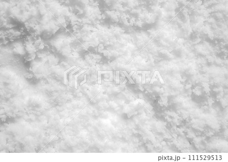 White snow texture background high angle view 111529513