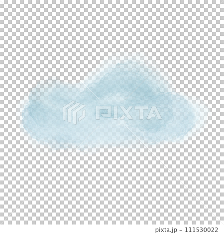 The cloud water color paint png image. 111530022