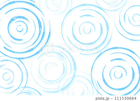 背景イラスト_波紋 111530664