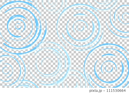背景イラスト_波紋 111530664