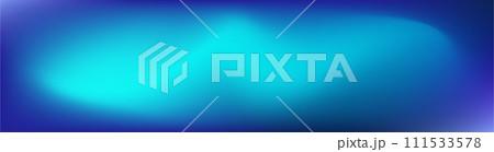 Soft gradient background, merging blue in fluid blur. Light neon texture for vibrant, abstract look. Flat vector illustration isolated on white background. 111533578