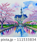 桜と城 111533834