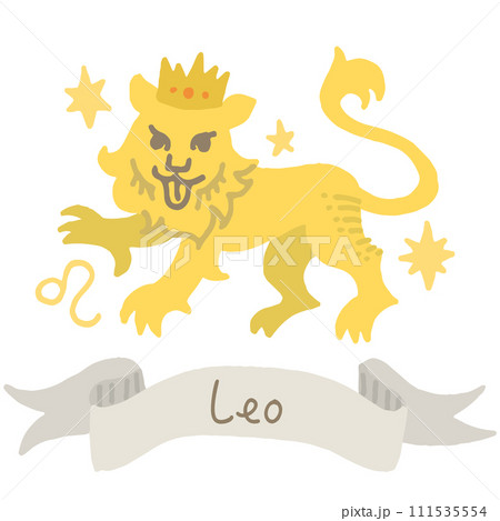 獅子座　英語名称　イラスト 111535554