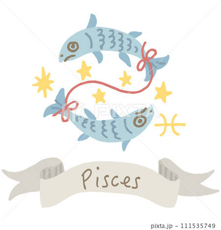 魚座 英語名称 イラスト 魚座 英語名称 イラスト 111535749