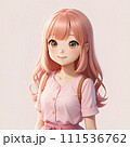 可愛い女の子 111536762