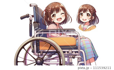 車いす 111539211
