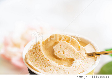 きなこと黒糖クッキーのアイスクリーム 111540034