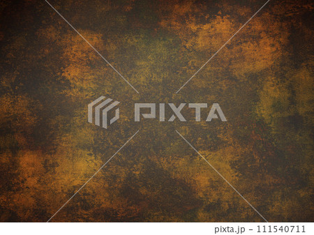 鉄板が錆びたような黒っぽいザラザラした背景 111540711