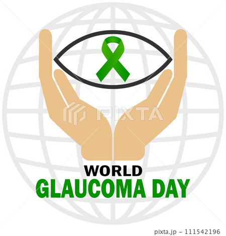 World Glaucoma Day Vector Illustration 111542196