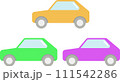 クルマ_紫緑橙 111542286