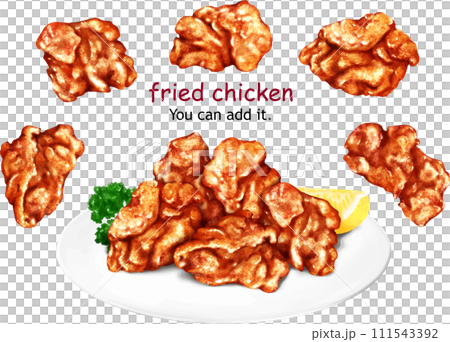 fried chicken fried chicken 111543392