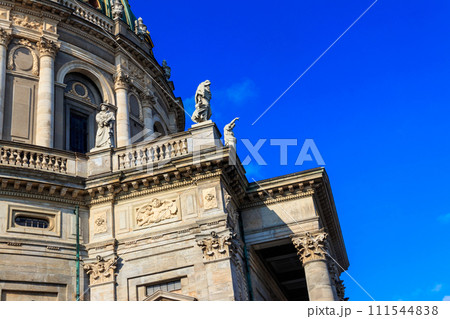 Frederik's Church, also known as Marble Church, in Copenhagen, Denmark 111544838