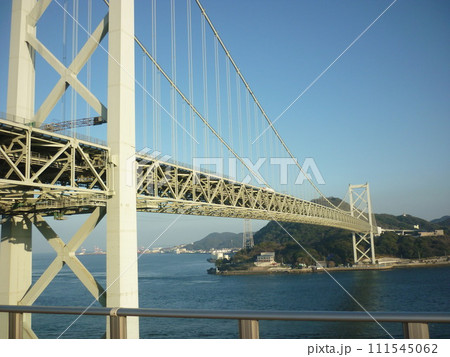 壇之浦パーキングからの関門海峡の眺め 壇之浦パーキングからの関門海峡の眺め 111545062