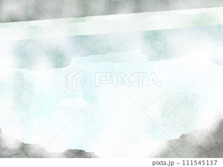 水彩風の温泉ぼかし背景いらすと 水彩風の温泉ぼかし背景いらすと 111545137