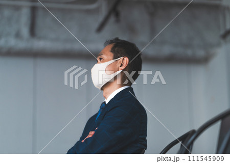 ミドルエイジのビジネスパーソンのポートレート ミドルエイジのビジネスパーソンのポートレート 111545909