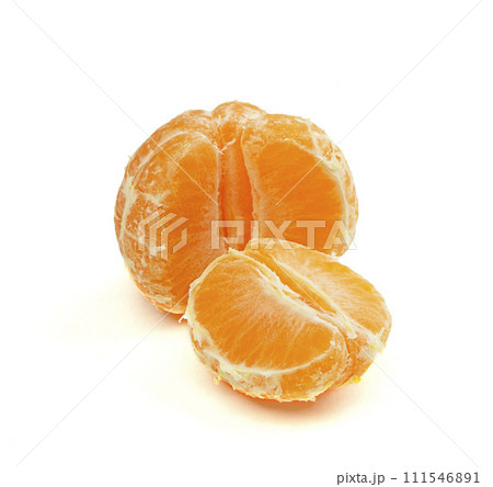 Sweet and delicious looking tangerines. ripe citrus fruits. Natural food background. Mandarin  111546891