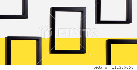 Blank rectangle picture frames Blank rectangle picture frames 111555056
