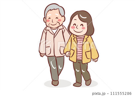 仲の良い夫婦 111555286