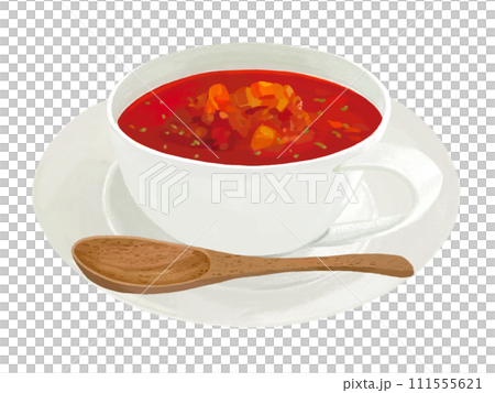 ミネストローネ（スプーン付き） 111555621