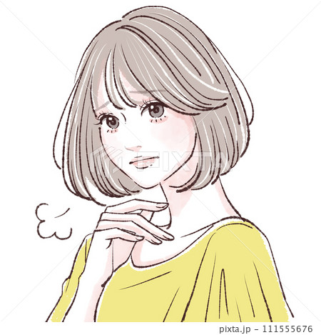 女性・女の子のイラスト素材 111555676