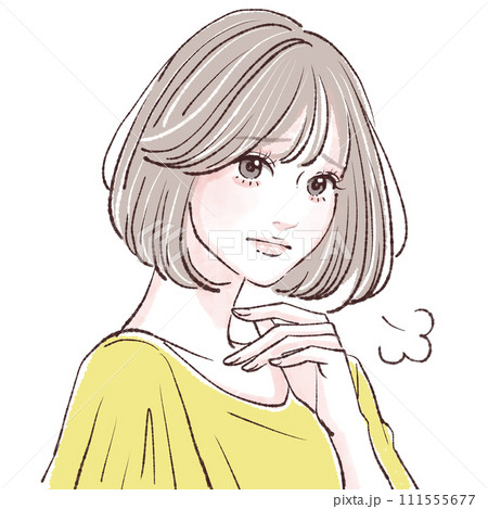 女性・女の子のイラスト素材 111555677